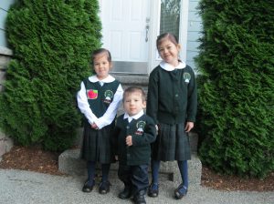 Second grade, Kindergarten, and Pre-K.